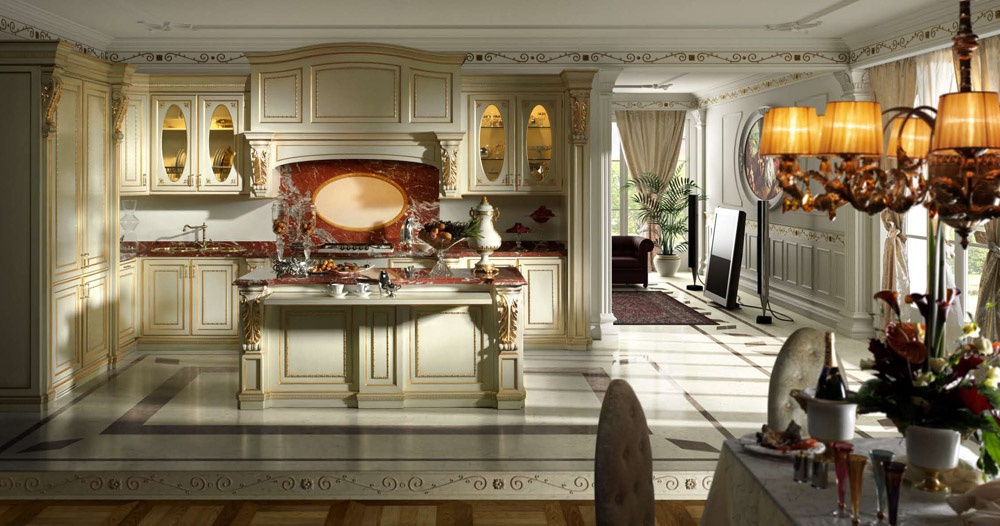 Кухня в  классическом стиле, дизайн Bordignon, модель Ca Foscari