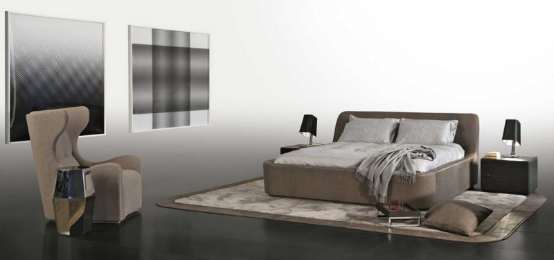 Спальня в современном стиле, дизайн Smania композиция Beyond Continental