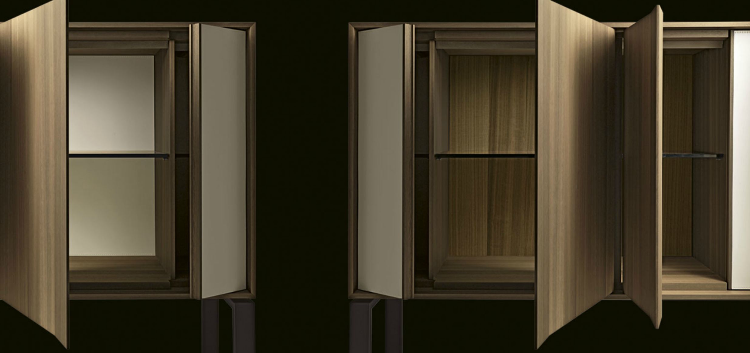 Барный шкаф в современной стиле Origami by Giorgetti