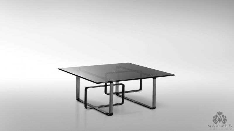 Стол журнальный, стиль хай-тек, дизайн Fendi Casa, модель Columbus Coffee Table