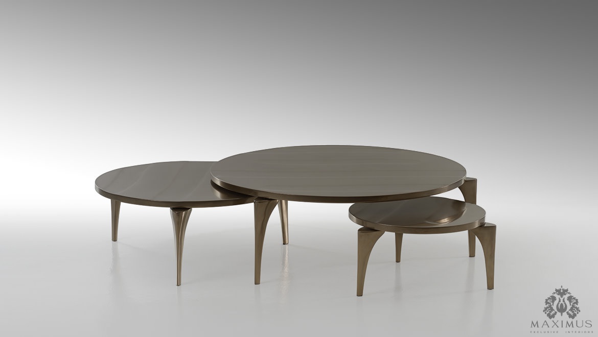 Стол журнальный, дизайн Fendi Casa, модель Raffles Coffee Table