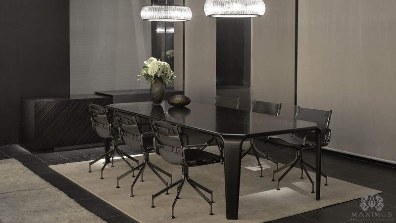 Мебель для офиса, стол, стиль арт-деко, дизайн Fendi Casa