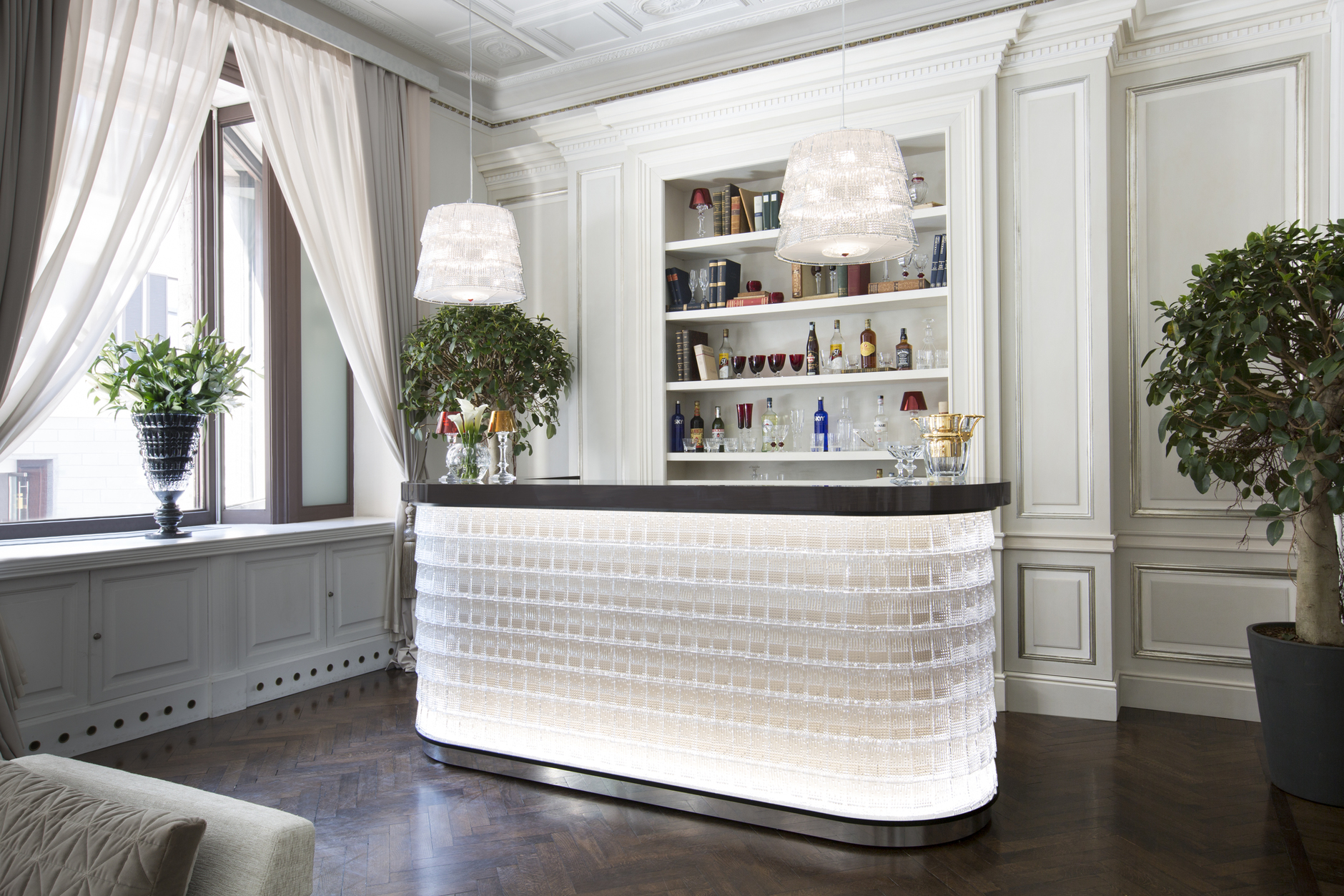 Барная стойка Le Bar, дизайн Baccarat La Maison