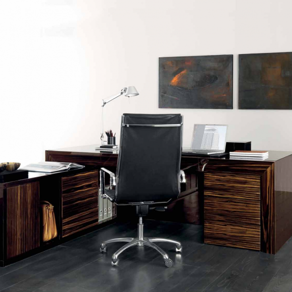 Мебель на заказ / Стол письменный, выполненный в стиле арт-деко, дизайн GC Colombo