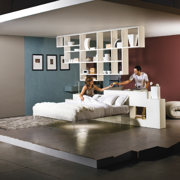 Спальня в современном стиле хай-тэч, дизайн Lago