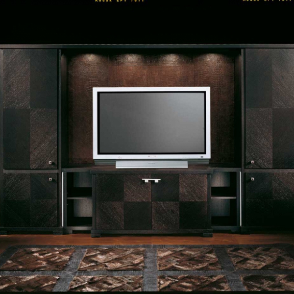 Стойка для телевизора, выполненная в стиле арт-деко, дизайн Smania