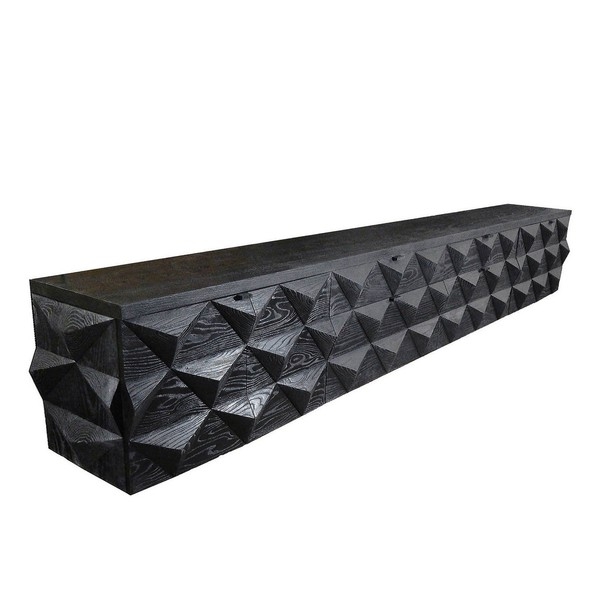 Буфет Hand-Carved Diamond Front Origami Buffet