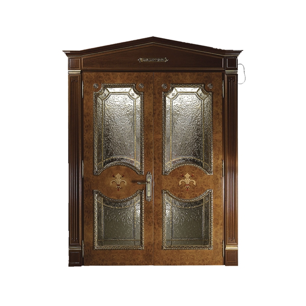 Мебель на заказ / Дверь с порталом, стиль классический, дизайн Sige Gold, модель Custom Collection SE075BV.2A.cc