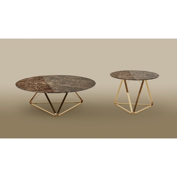 Стол обеденный Tosco Marble Coffee and Side Tables, дизайн Trussardi Casa