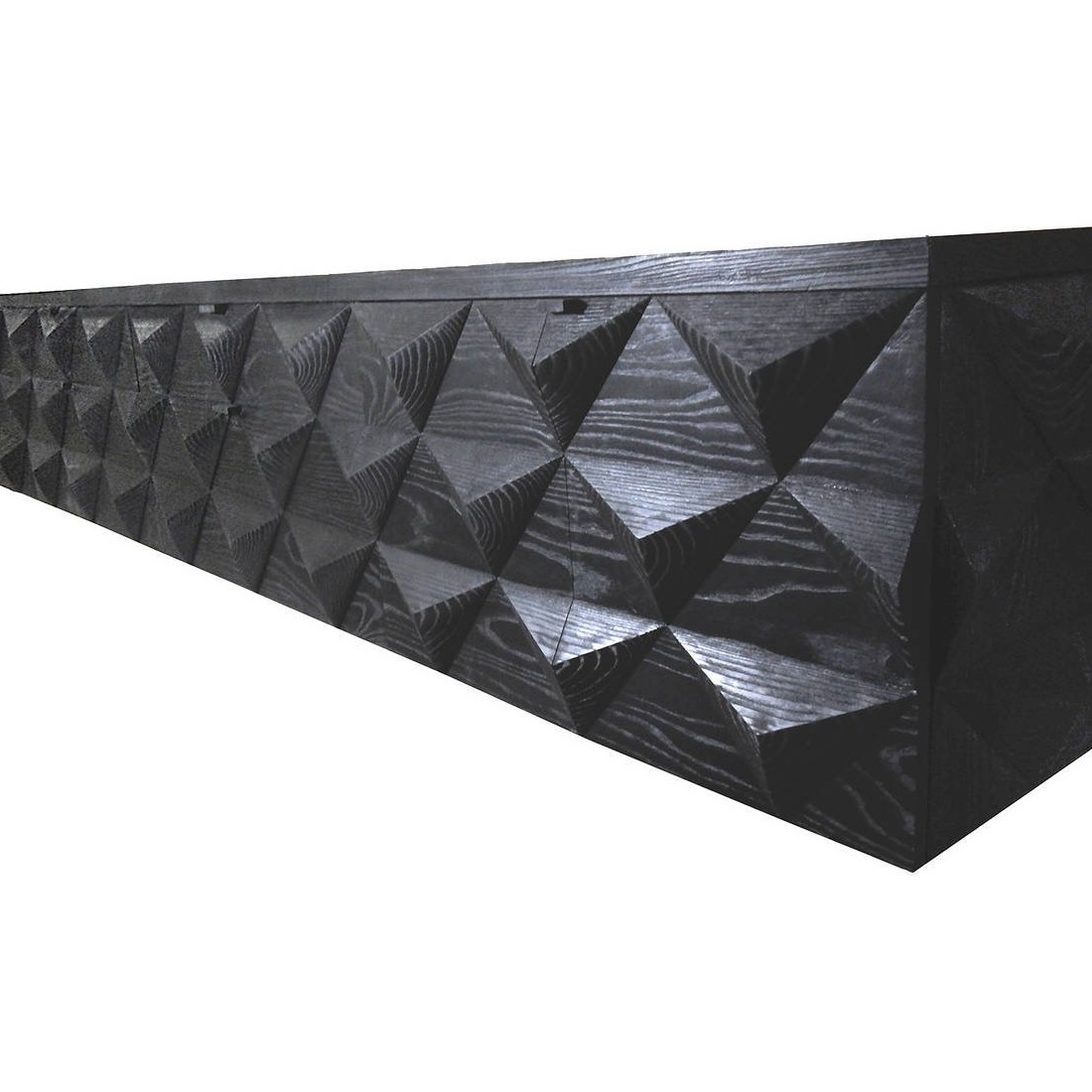 Буфет Hand-Carved Diamond Front Origami Buffet
