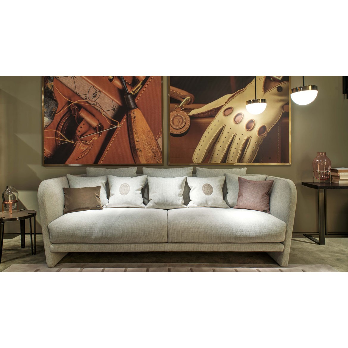 Диван Lightshell Sofa, дизайн Trussardi Casa