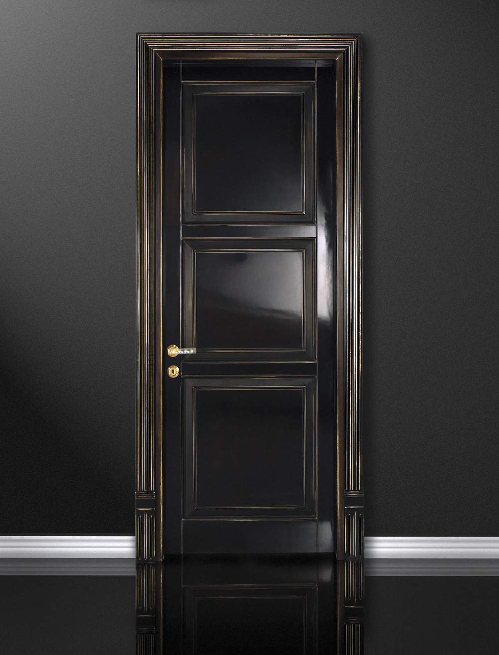 Дверь, дизайн Sige Gold, модель Glam GM223XP.1A.T3A