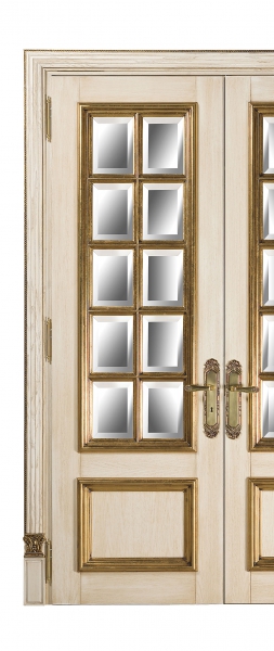 Дверь с порталом, стиль классический, дизайн Sige Gold, модель Custom Collection KD192BT.2A.cc