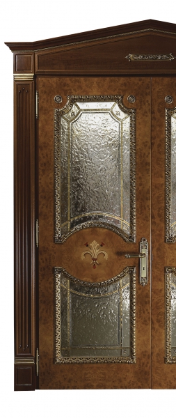 Дверь с порталом, стиль классический, дизайн Sige Gold, модель Custom Collection SE075BV.2A.cc
