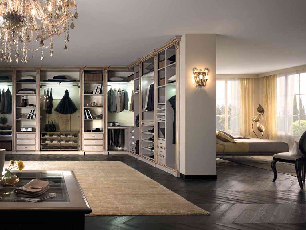 Гардеробная комната, дизайн FM Bottega d Arte Palladio