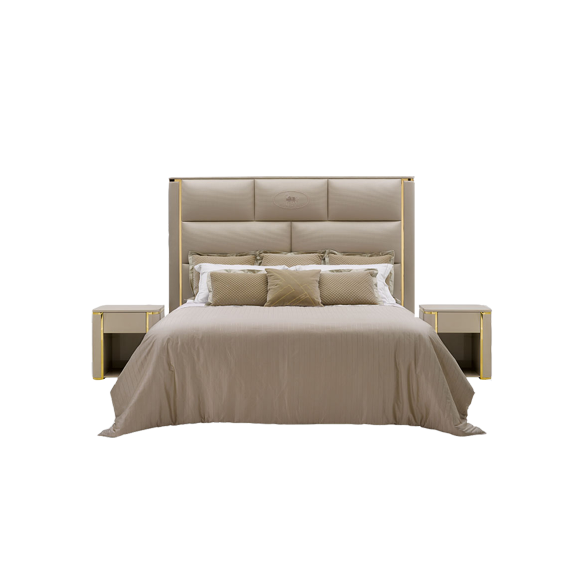 Кровать Montgomery Bed, дизайн Fendi Casa