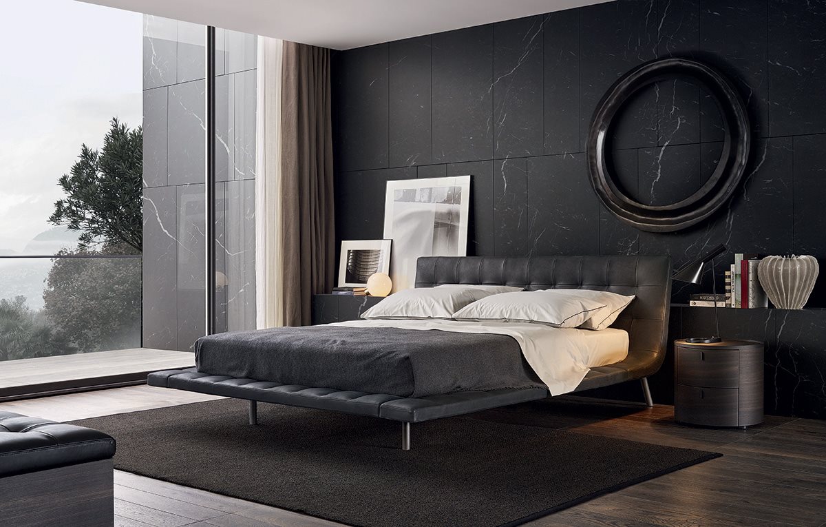 Кровать Onda, дизайн Poliform