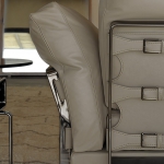 Диван, стиль хай-тек, дизайн Fendi Casa, модель Metropolitan Sectional Sofa