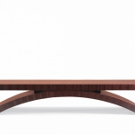 Стол журнальный, стиль арт-деко, дизайн Bolier, модель Domicile Arch Coffee Table