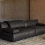 Диван, стиль хай-тек, дизайн Fendi Casa, модель Agadir Sectional Sofa