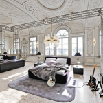 Спальня в современном стиле, дизайн Smania композиция Beyond Continental