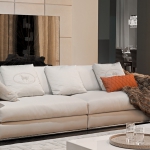 Диван, стиль классический, дизайн Fendi Casa, модель Plaza Sofa