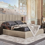 Кровать, стиль арт-деко, дизайн Smania, модель Colorado