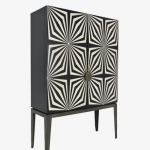 Барный шкаф, дизайн Zebra JNL Collection Furniture MEZE01