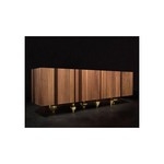Буфет Il Pezzo 1 Credenza modern buffet in solid walnut and wenge with marble top