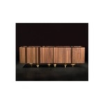 Буфет Il Pezzo 1 Credenza modern buffet in solid walnut and wenge with marble top