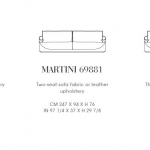 Диван Martini, дизайн Giorgetti