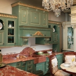 Кухня в классическом стиле, дизайн Francesco Molon Green