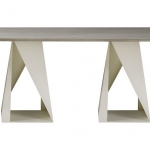 Стол обеденный FOLD RECTANGLE DINING TABLE (82), дизайн Baker, дизайнер Darryl Carter
