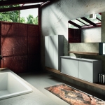 Ванная комната, дизайн EDONE Regolo