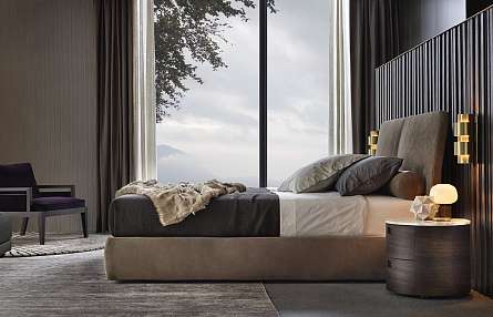 Кровать Laze, дизайн Poliform