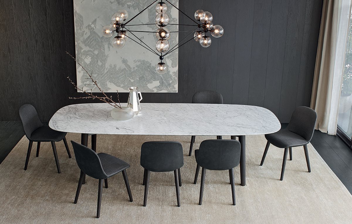 Стол обеденный Mad Dining Table, дизайн Poliform