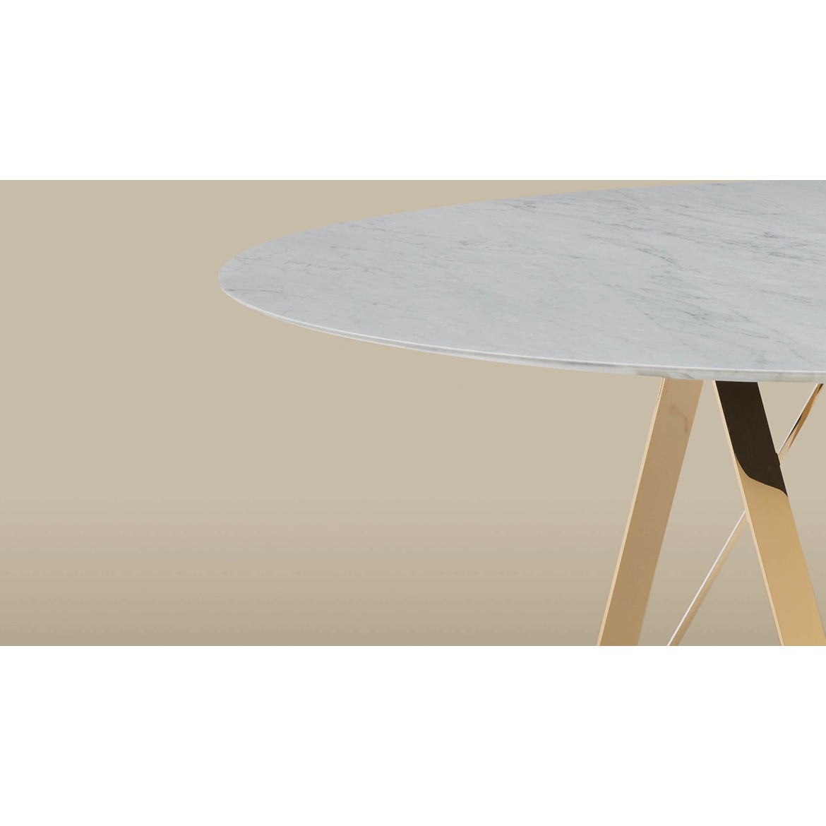 Стол обеденный Tosco Marble Table, дизайн Trussardi Casa