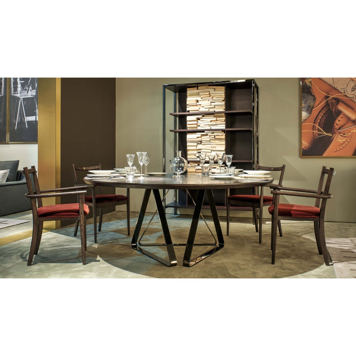 Стол обеденный Tosco Table, дизайн Trussardi Casa