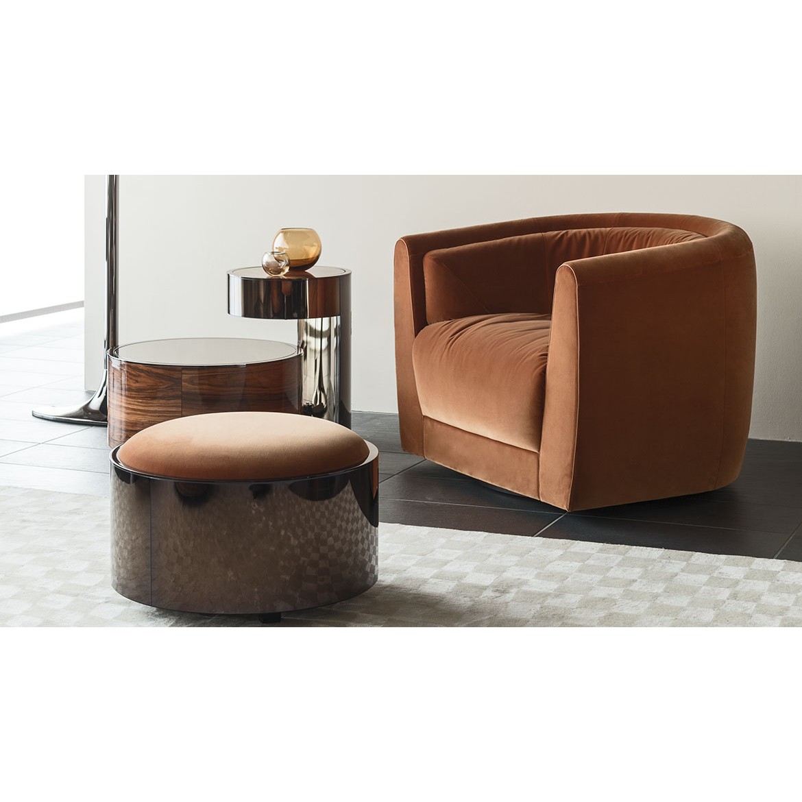 Стол журнальный Constellation Wood Coffee Tables, дизайн Fendi Casa