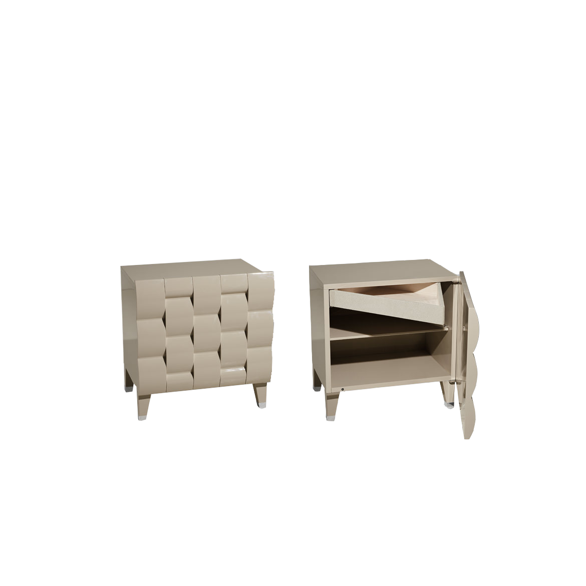 Тумба Astoria Bedside Table, дизайн Fendi Casa