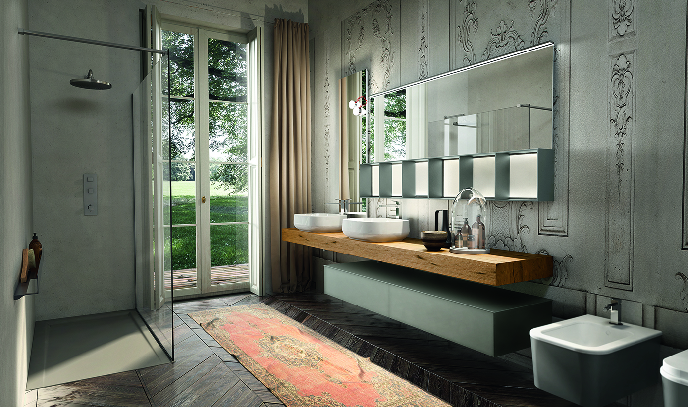 Ванная комната, дизайн EDONE Enea