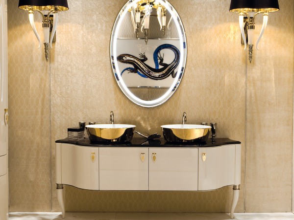 Ванная комната, дизайн Visionnaire by Ipe Cavalli Grimilde 2
