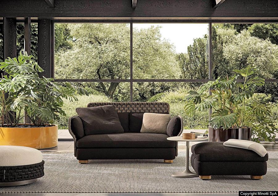 Банкетка Amii, дизайн Minotti Банкетка Amii, дизайн Minotti