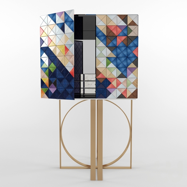 Барный шкаф PIXEL CABINET I, дизайн Boca de Lobo Барный шкаф PIXEL CABINET I, дизайн Boca de Lobo