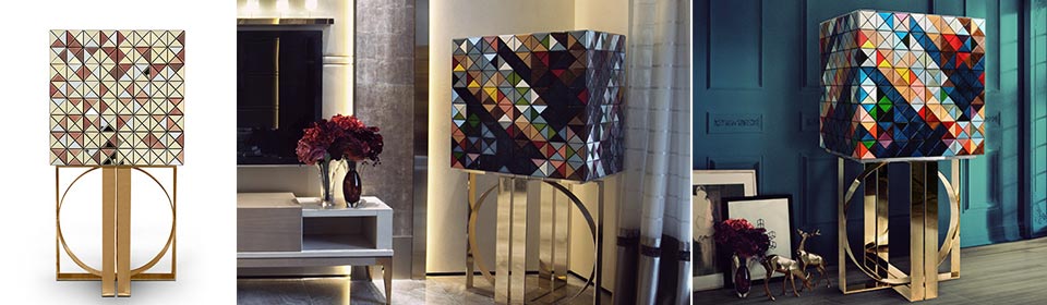 Барный шкаф PIXEL CABINET I, дизайн Boca de Lobo Барный шкаф PIXEL CABINET I, дизайн Boca de Lobo