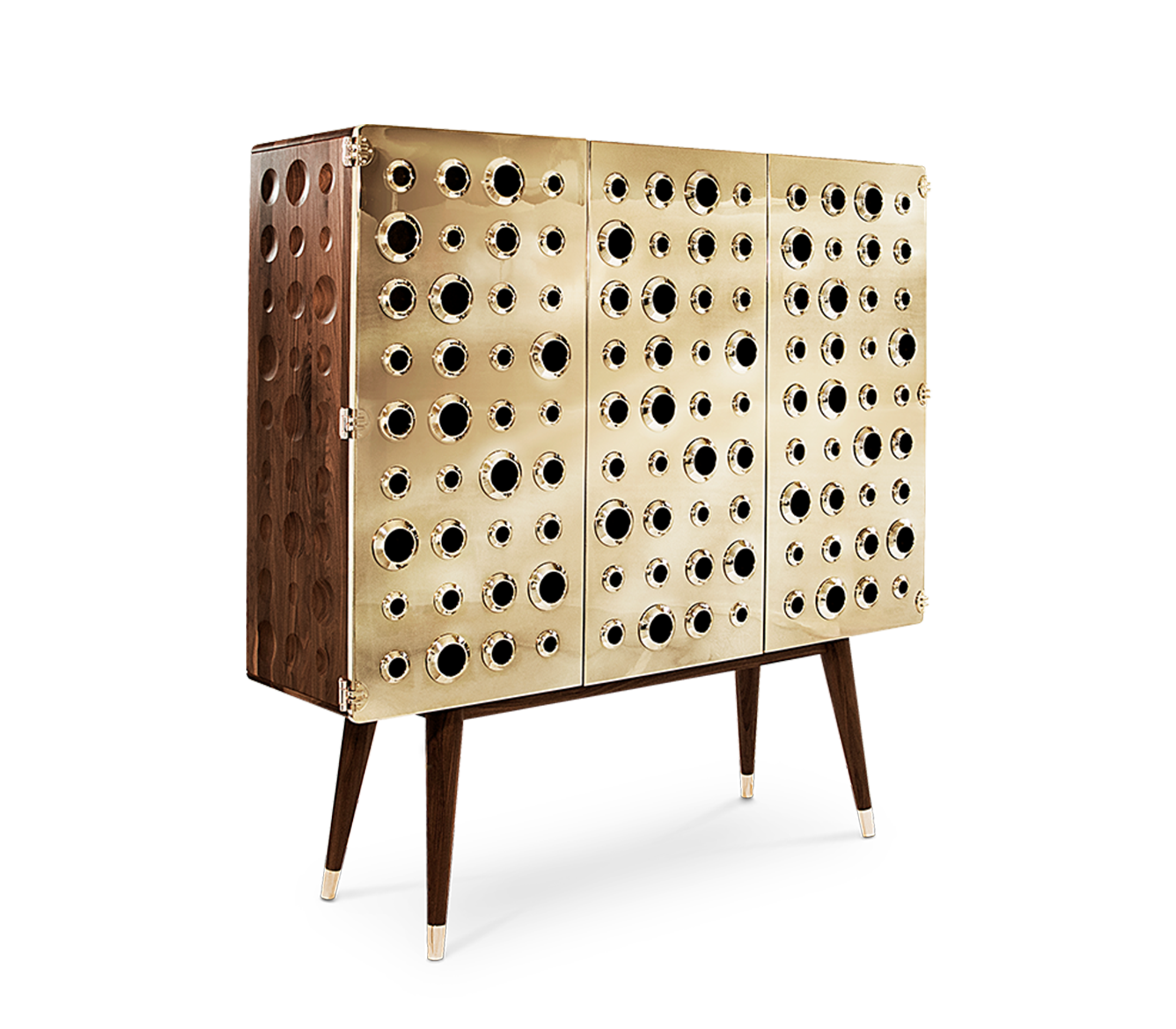 Барный шкаф MONOCLES CABINET I, дизайн Boca do Lobo Барный шкаф MONOCLES CABINET I, дизайн Boca do Lobo