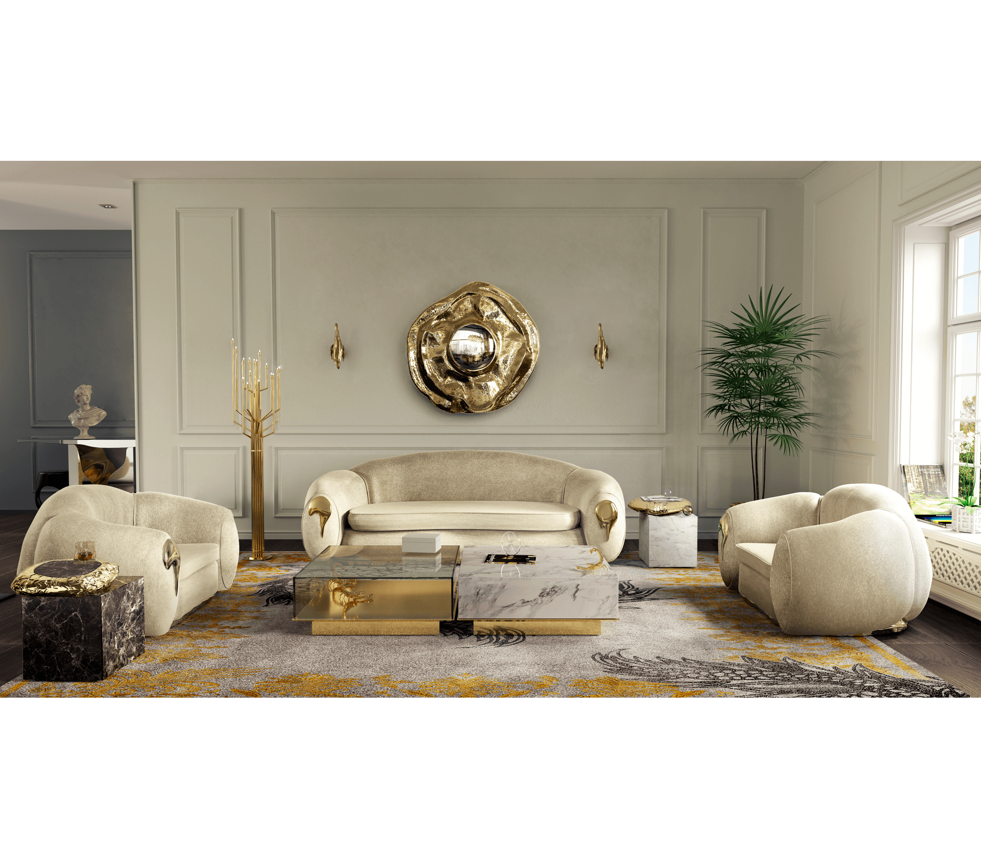 Диван angra soleil, дизайн Boca do Lobo Диван angra soleil, дизайн Boca do Lobo