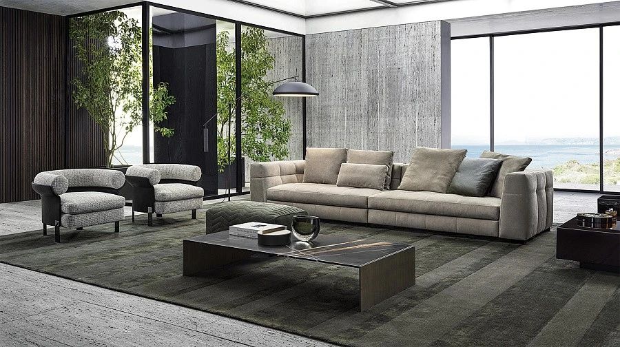 Диван Blazer, дизайн Minotti Диван Blazer, дизайн Minotti