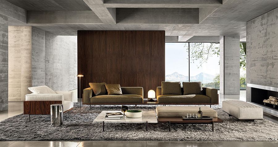 Диван Brasilia, дизайн Minotti Диван Brasilia, дизайн Minotti