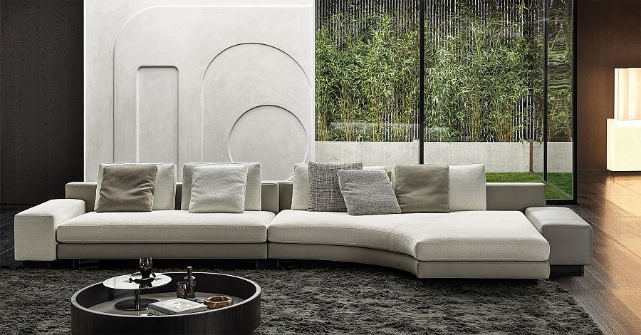 Диван Daniels, дизайн Minotti Диван Daniels, дизайн Minotti